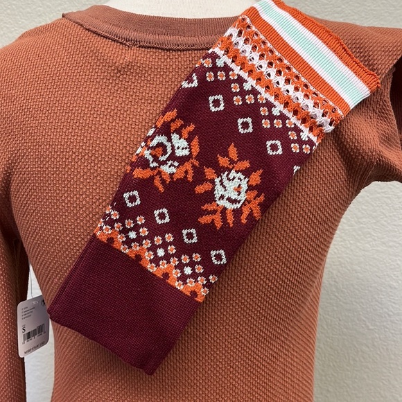 🥳HP🥳 Free People Mikah Layering Cuff Thermal Top - Picture 10 of 12